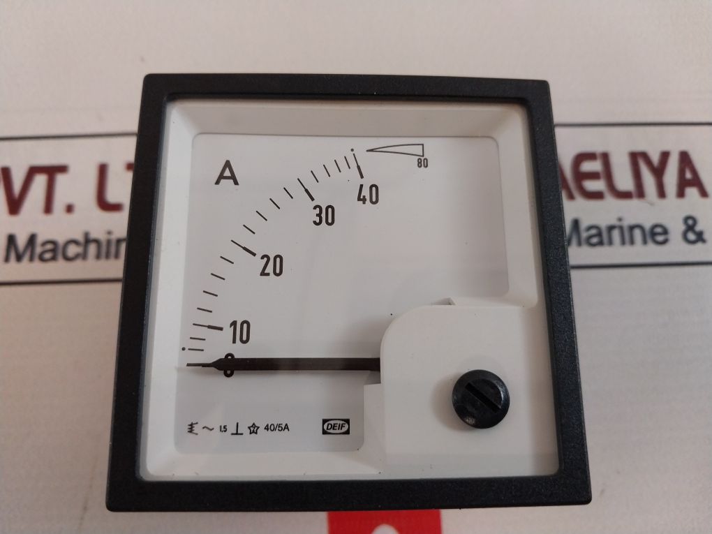 Deif Eq72-x Ammeter 0-40/80A