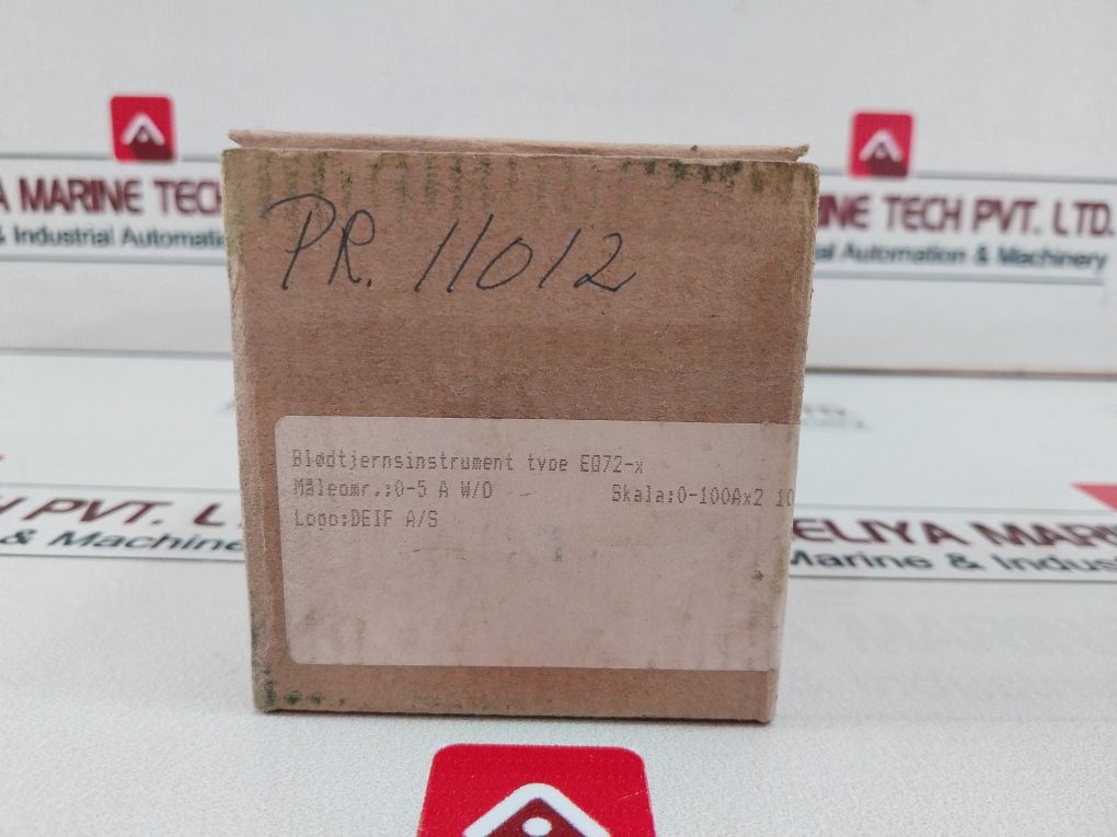 Deif Eq72-x Ammeter 0-100/200A 404857 20