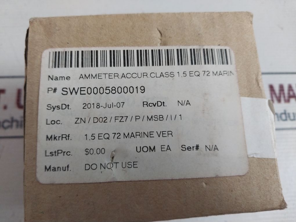 Deif Eq72-x Ammeter 1200012006C