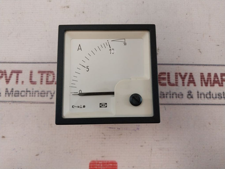 Deif Eq72-x Moving Iron Ammeter