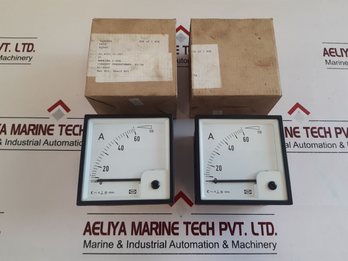 Deif Eq96-x Ammeter 60/5A-120A
