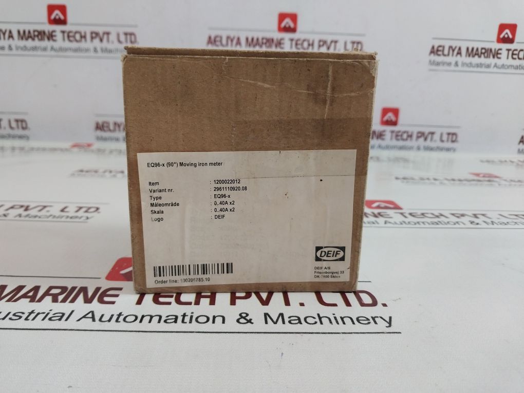 Deif Eq96-x Ammeter 0-40A