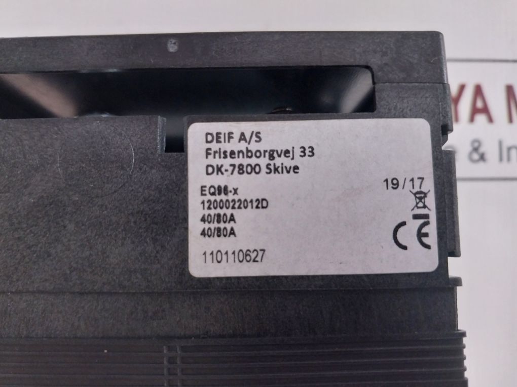 Deif Eq96-x Ammeter 0-40A