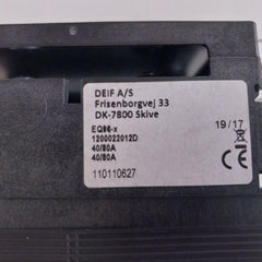 Deif Eq96-x Ammeter 0-40A