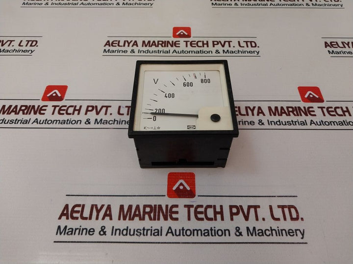 Deif Eq96 Voltmeter Rotary Instrument 0-800V
