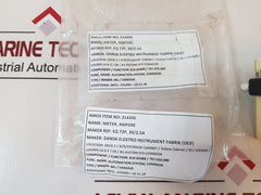 Deif Eq 72P, 30/2.5A Ampere Meter
