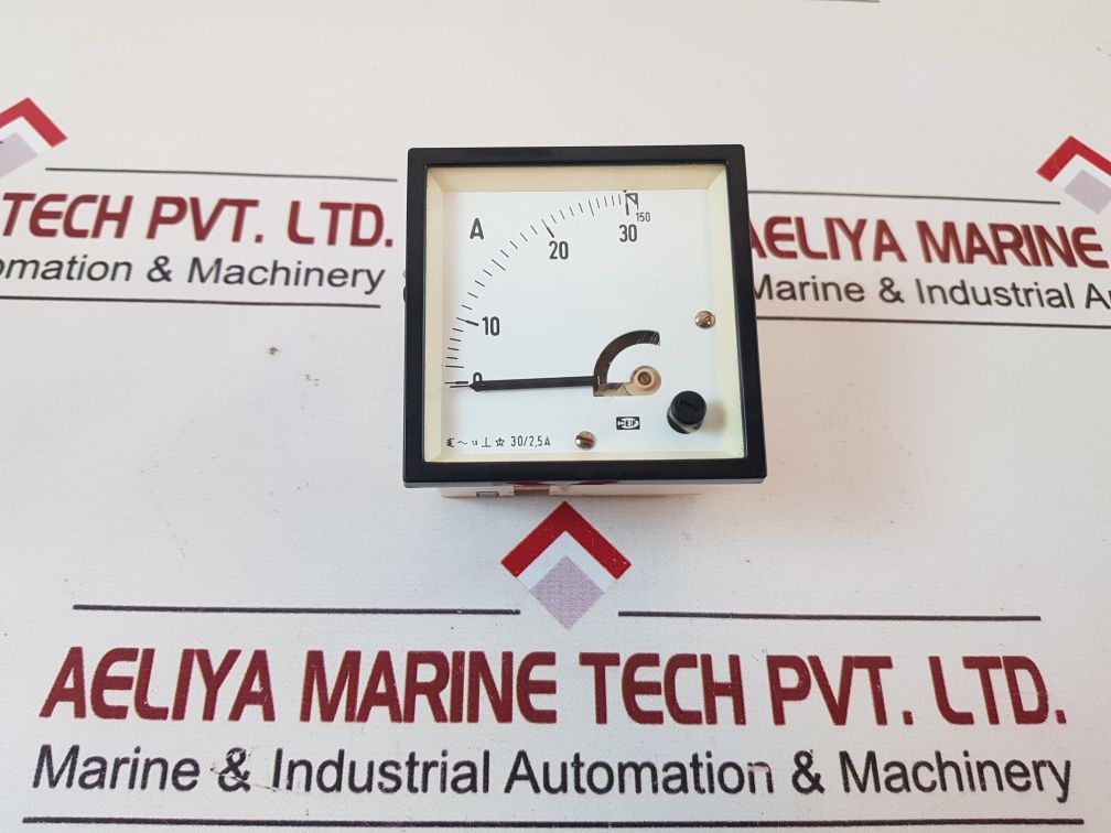 Deif Eq 72P, 30/2.5A Ampere Meter
