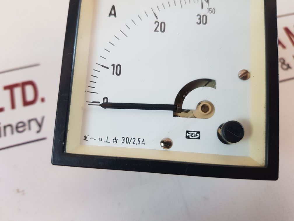Deif Eq 72P, 30/2.5A Ampere Meter
