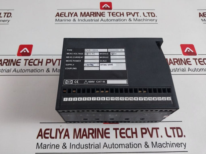 Deif Fas-113Dg Synchroniser Controller 100000950.140