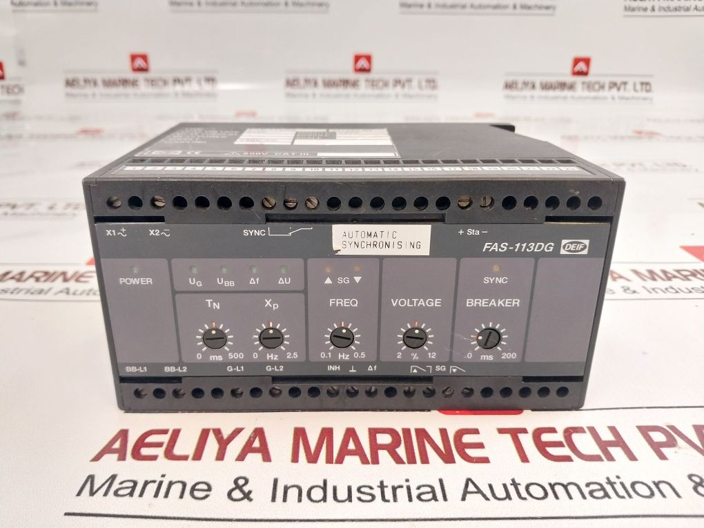 Deif Fas-113Dg Synchronisation & Circuit Breaker 230V Ac