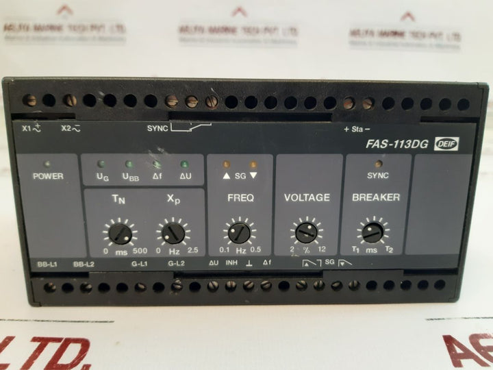 Deif Fas-113Dg Synchronisation & Circuit Breaker 400009414.10
