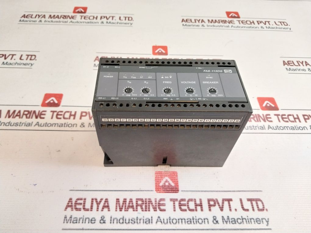 Deif Fas-113Dg Synchronize Controller 110V Ac
