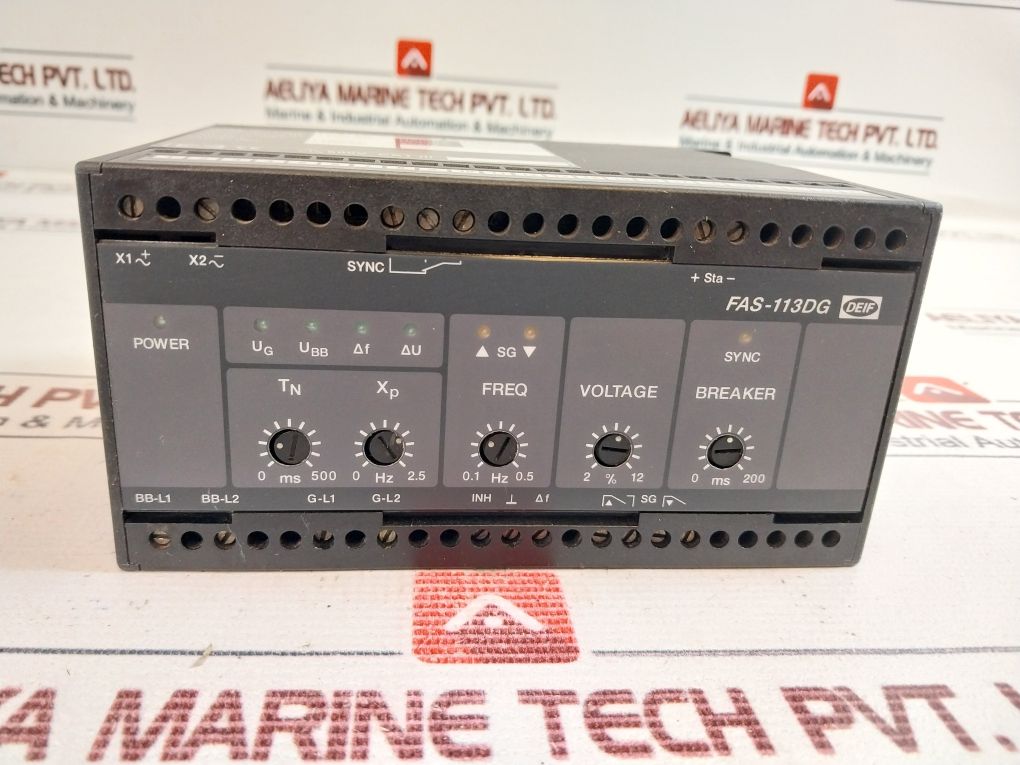 Deif Fas-113Dg Synchronize Controller 110V Ac