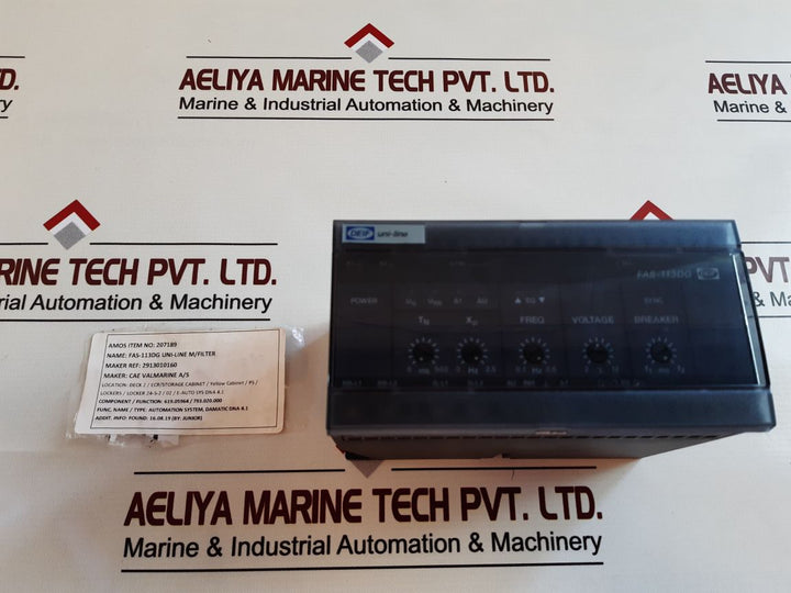 Deif Fas-113Dg Synchronize Controller