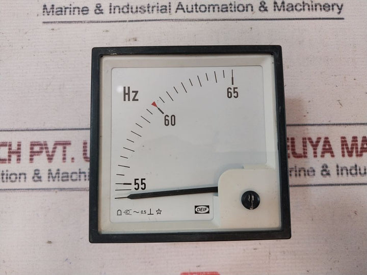 Deif Fq96-x Single Frequency Meter 440Vac