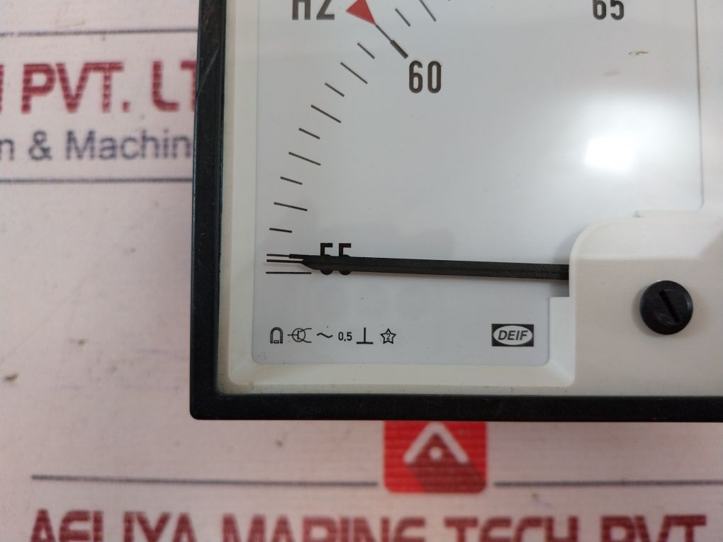 Deif Fq96-x Single Frequency Meter 55-65 Hz