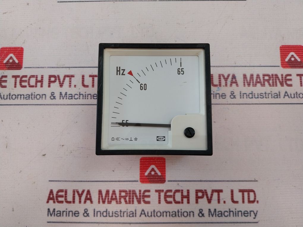 Deif Fq96-x Single Frequency Meter 55-65 Hz