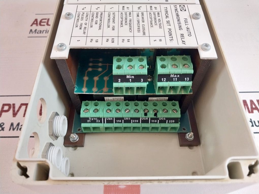 Deif Full-auto Synchronising Relay 