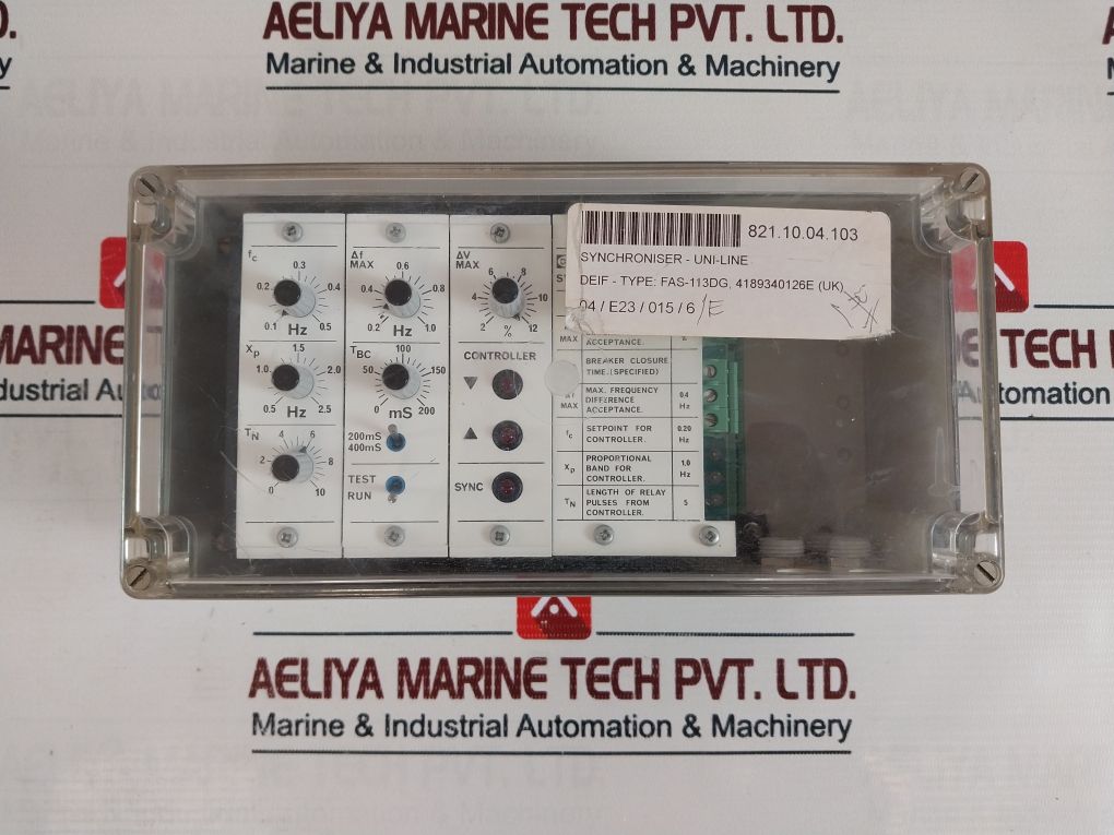 Deif Full-auto Synchronising Relay 