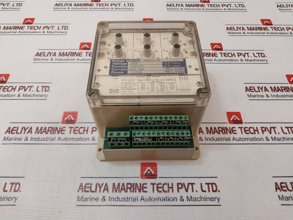 Deif Gepimax-3N/2 Protection Relay 800729.90 40-70 Hz