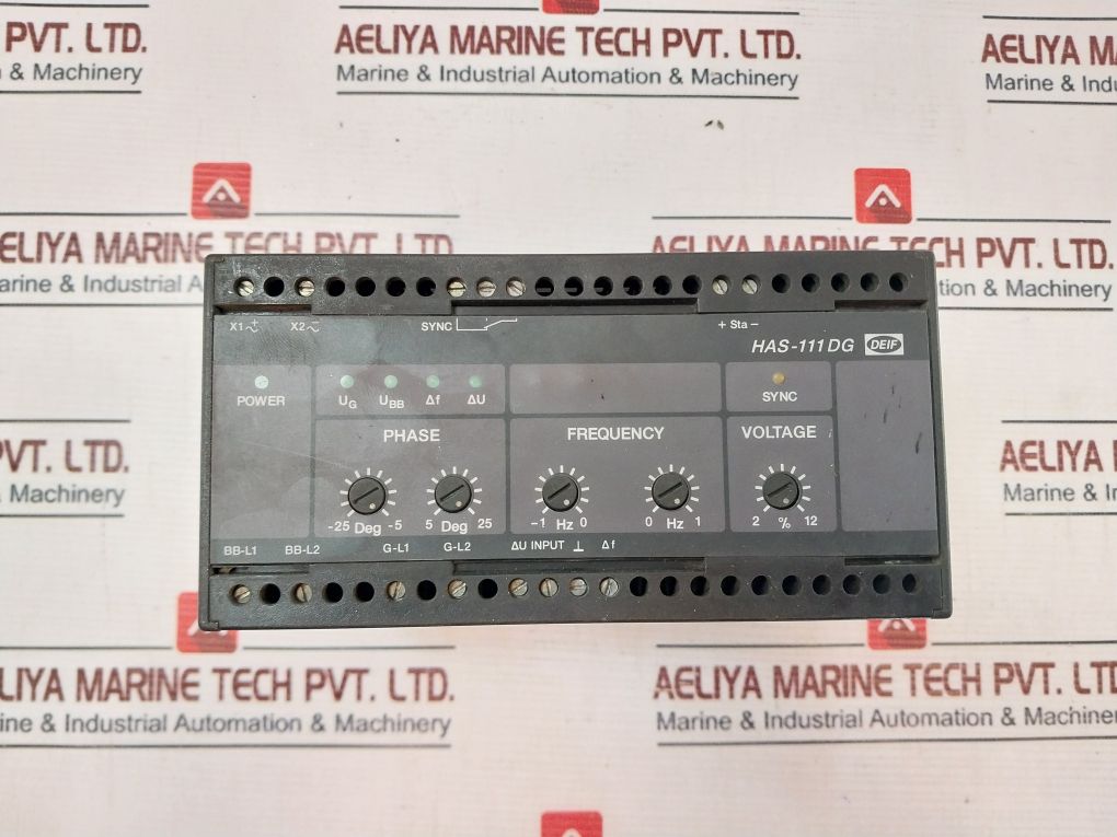 Deif Has-111Dg Synchronisation And Circuit Breaker Closing 440Vac