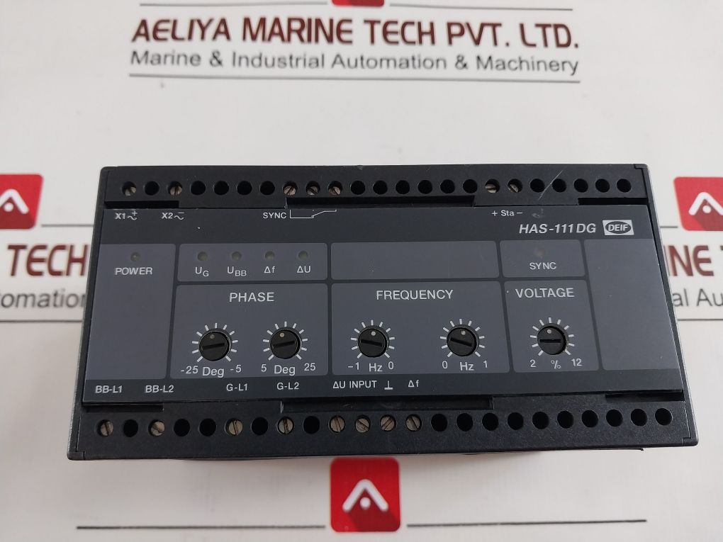 Deif Has-111Dg Synchronization & Circuit Breaker Closing 100060000.20