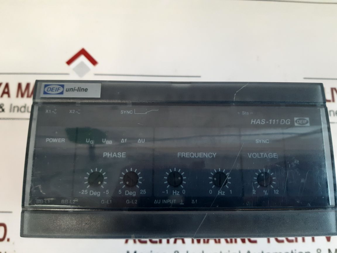 Deif Has-111Dg Synchronization & Circuit Breaker Closing 700005400 10