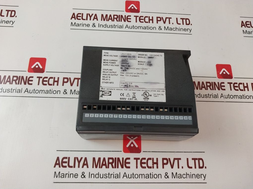 Deif Lsu-113Dg Load Sharing Unit 440Vac Free Shipping By Express