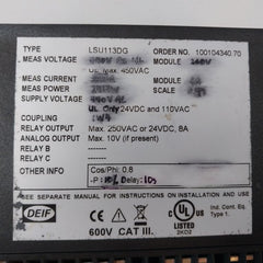 Deif Lsu-113Dg Load Sharing Unit 440Vac Free Shipping By Express