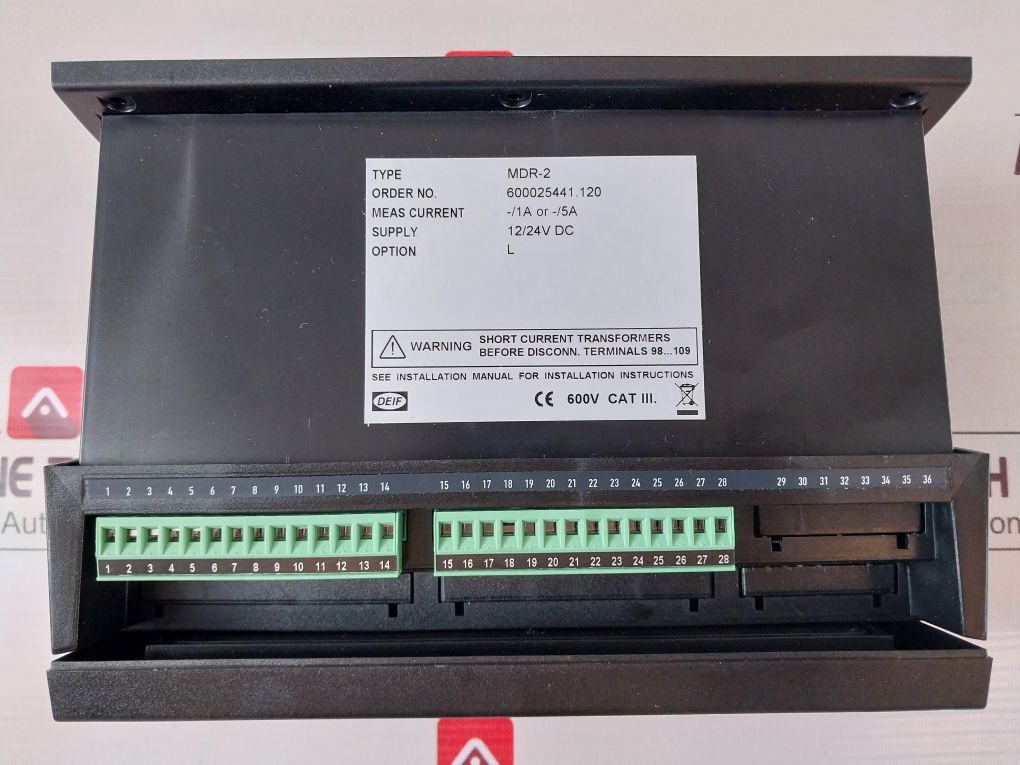 Deif Mdr-2 Multi Differential Relay