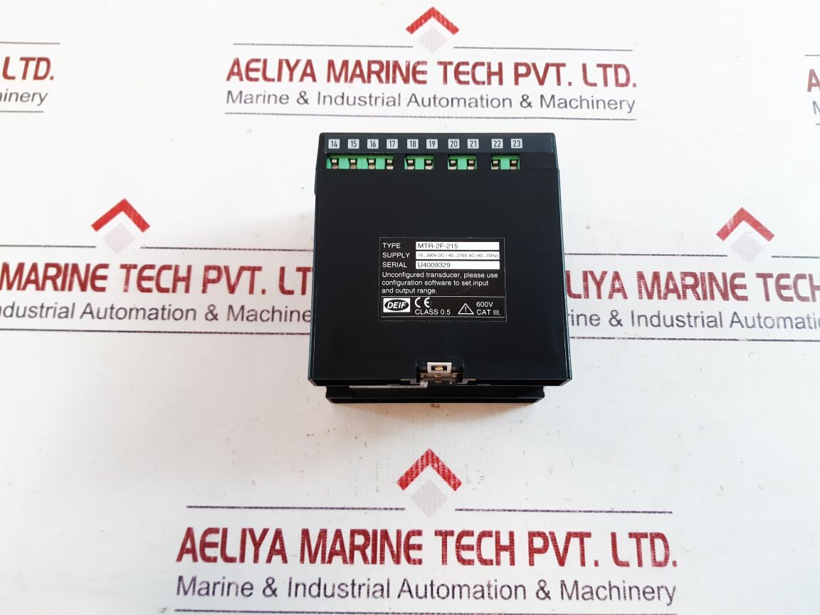 Deif mtr-2f-215 multi configurable ac transducer