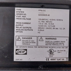 Deif Ppm Dg Multi-line Ppm Protection And Power Management