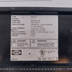 Deif Ppm Dg Multi-line Ppm Protection And Power Management 920007643.50