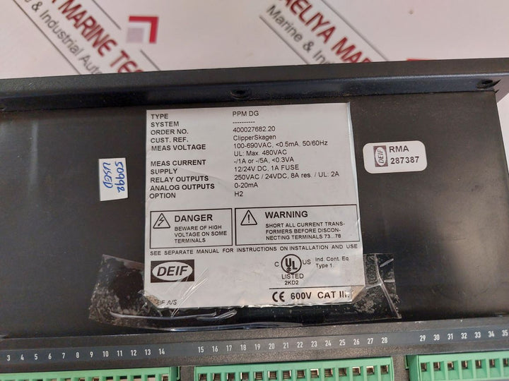 Deif Ppm Dg Multi-line Ppm Protection And Power Management
