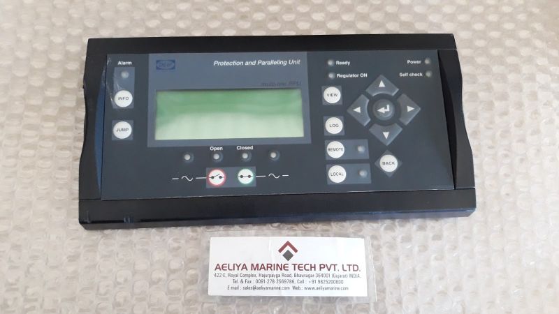 Deif Ppu-3 Protection And Paralleling Power Management Display Unit Du-2 /Mk Iii