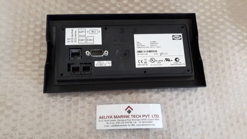 Deif Ppu-3 Protection And Paralleling Power Management Display Unit Du-2 /Mk Iii