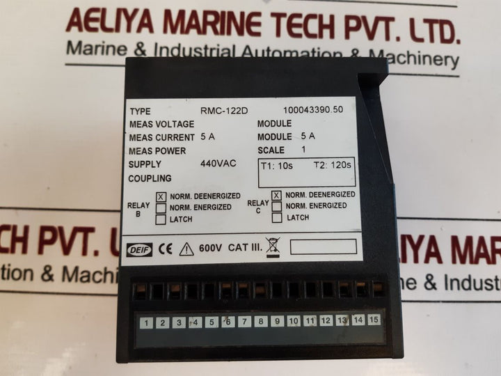 Deif Rmc-122D Short Circuit Relay
