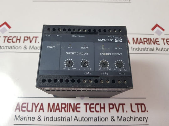 Deif Rmc-122D Short Circuit Relay 100096085.10 415 Vac
