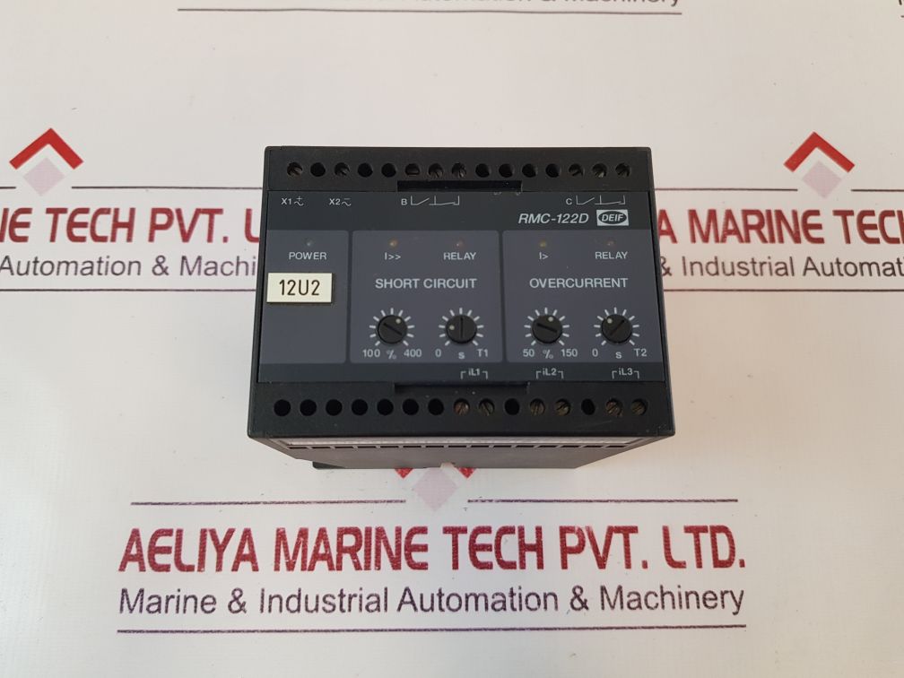Deif Rmc-122D Short Circuit Relay 406337.130

