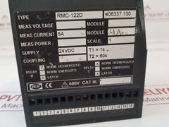 Deif Rmc-122D Short Circuit Relay 406337.130
