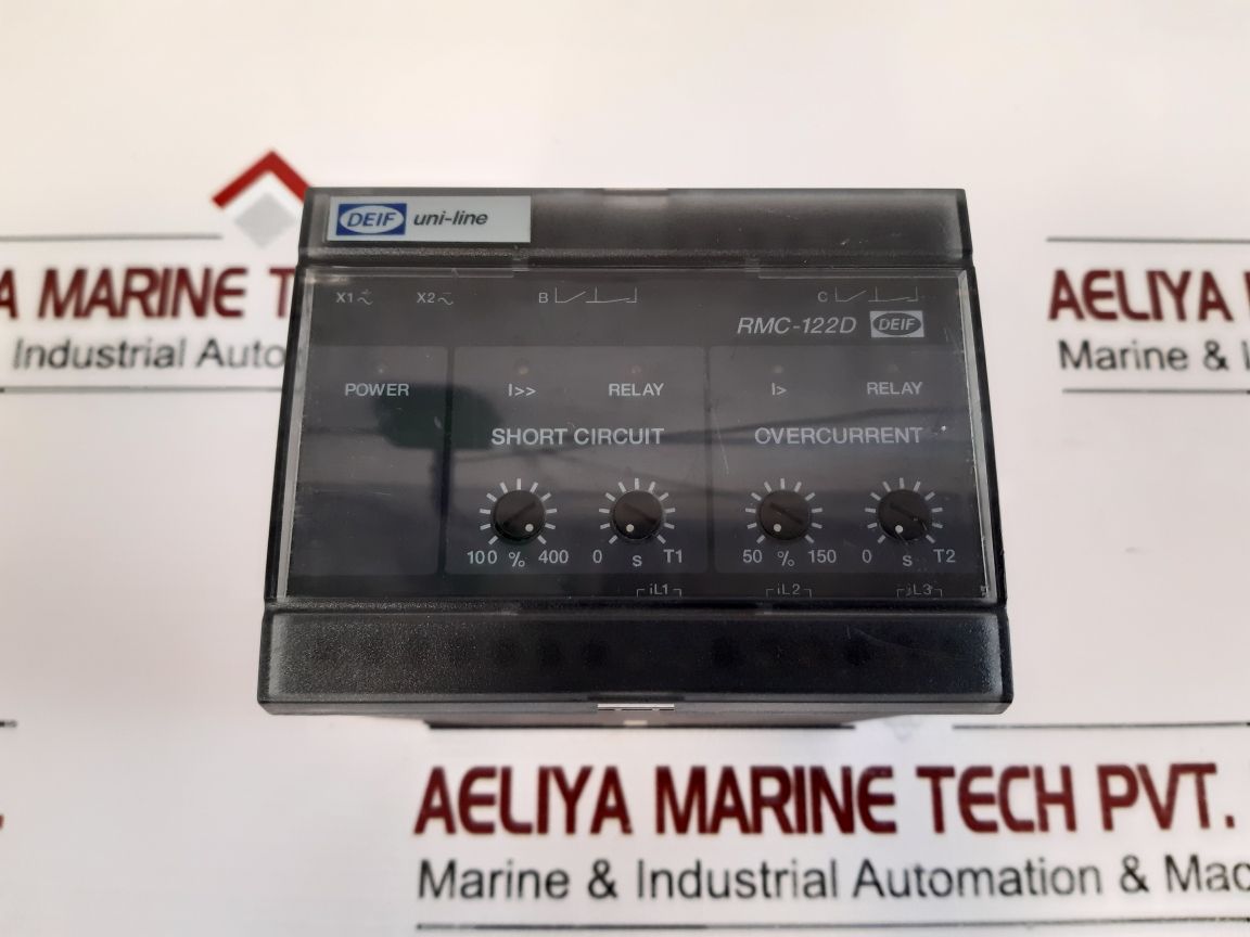 Deif Rmc-122D Short Circuit Relay 406630.140