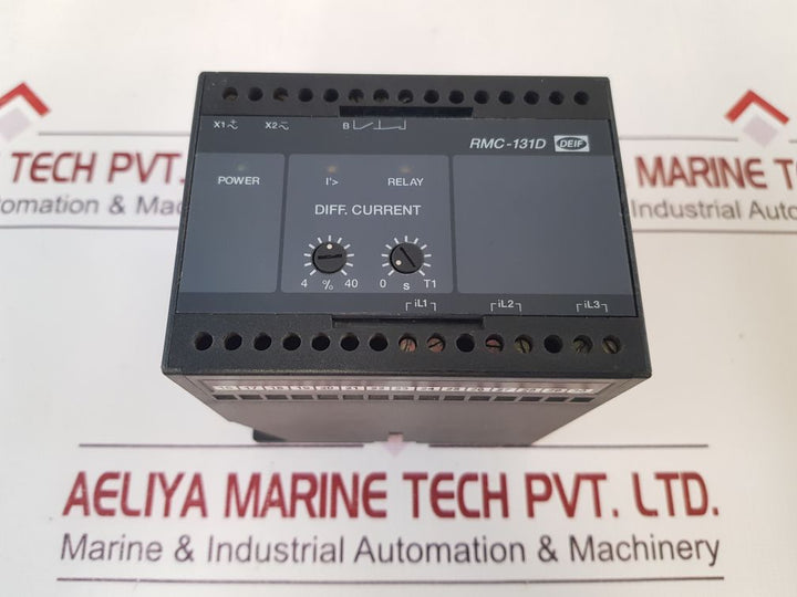 Deif Rmc-131D Differential Current Relay 406630.130
