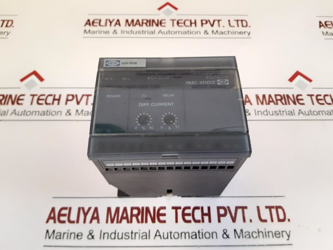 Deif Rmc-131D Differential Current Relay 700006246.50