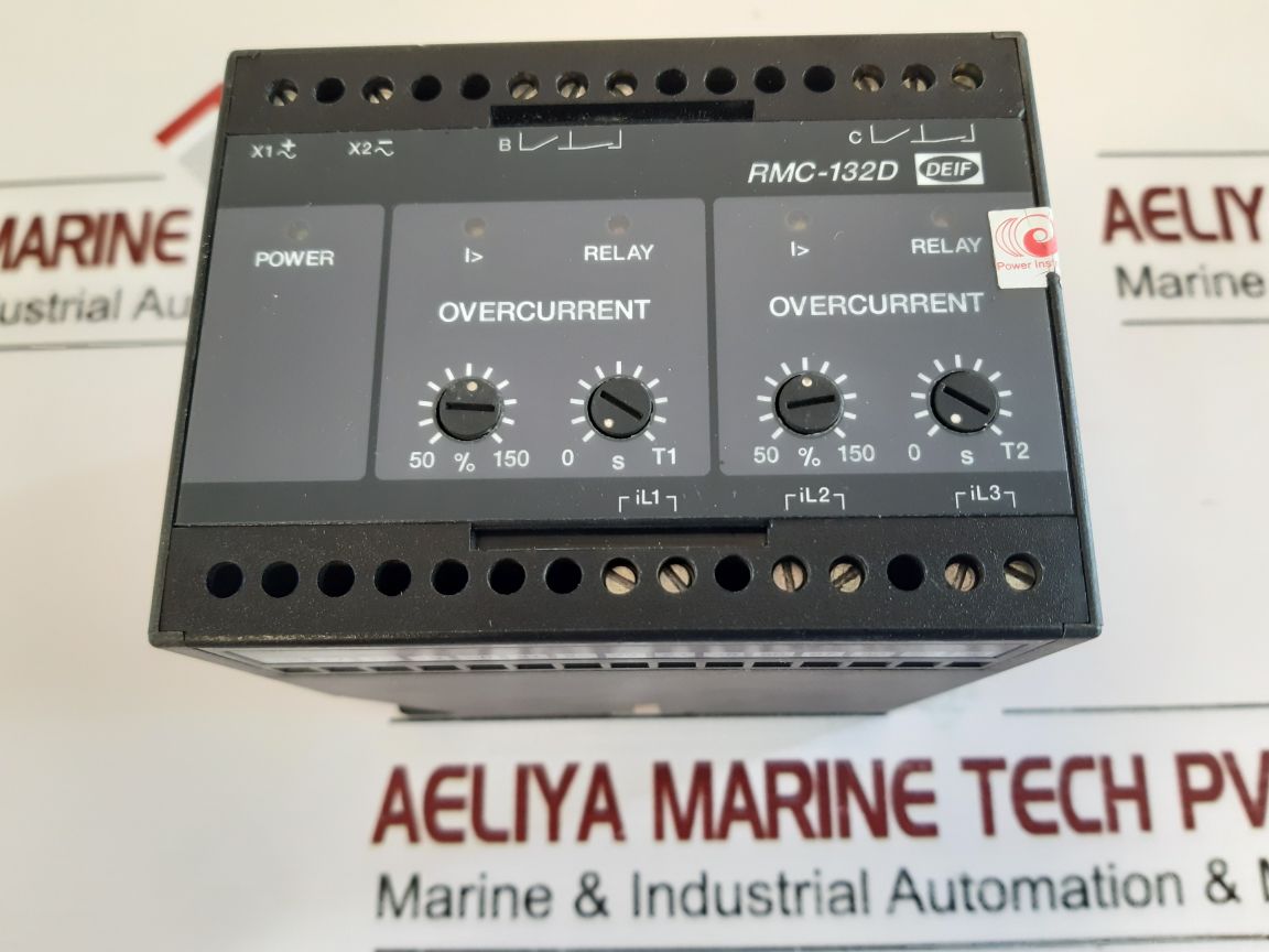 Deif Rmc-132D Current And Short Circuit Relay 100076840.40
