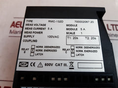 Deif Rmc-132D Overcurrent Relay