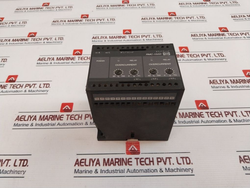 Deif Rmc-132D Short Circuit Over Current Relay 5A 230Vac