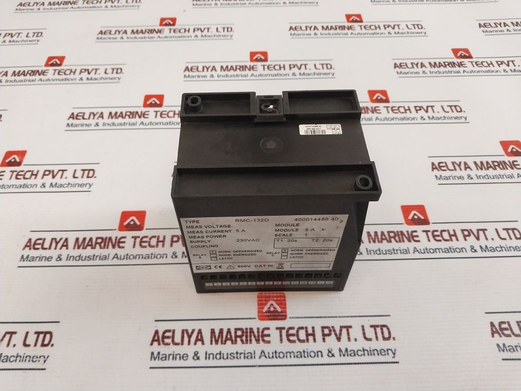 Deif Rmc-132D Short Circuit Over Current Relay 5A 230Vac