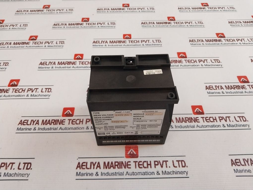 Deif Rmf-112D Frequency Relay 0-10S 440V 60Hz