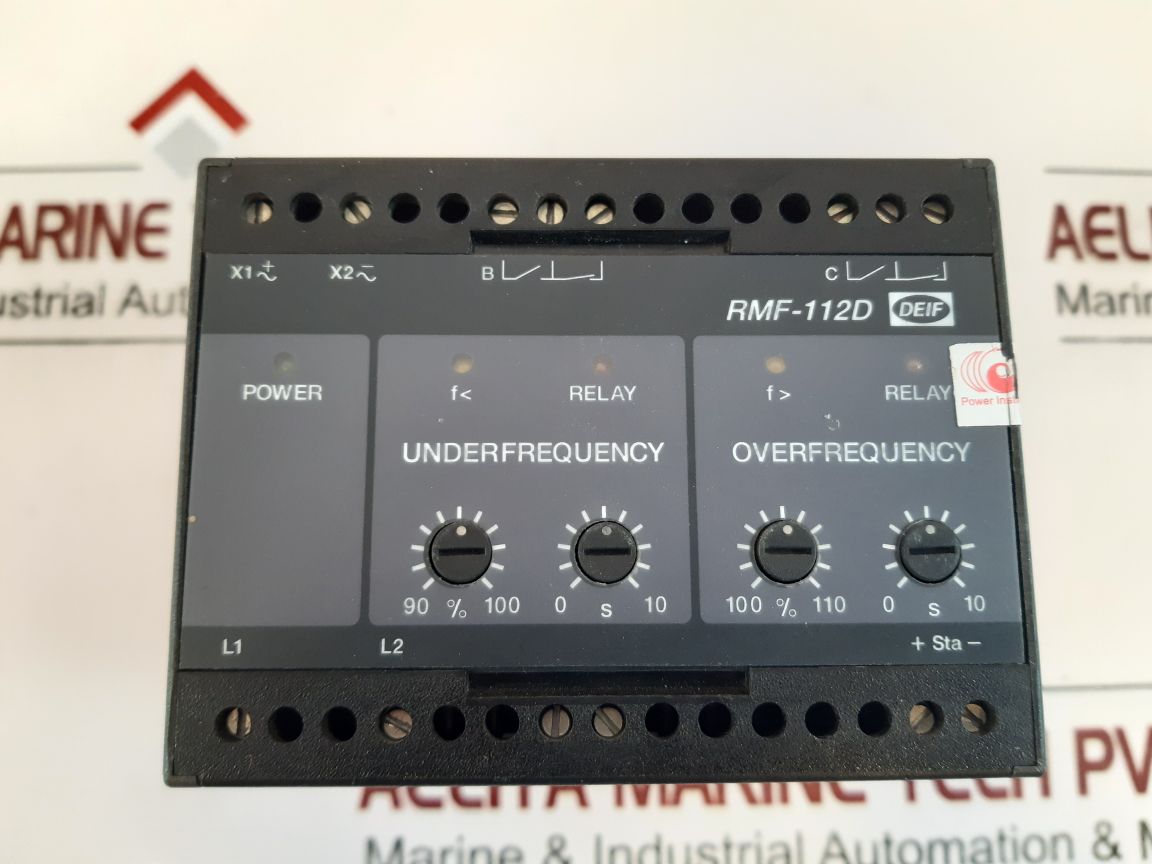 Deif Rmf-112D Frequency Relay 100075404.70