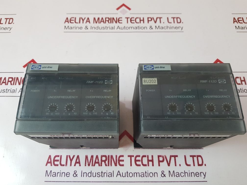 Deif Rmf-112D Frequency Relay 406630.90